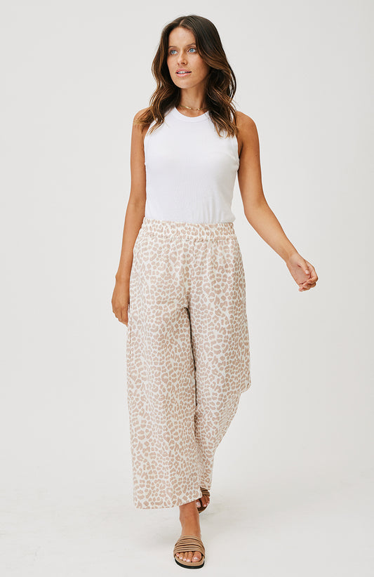 Leah Pant - Nude Leopard
