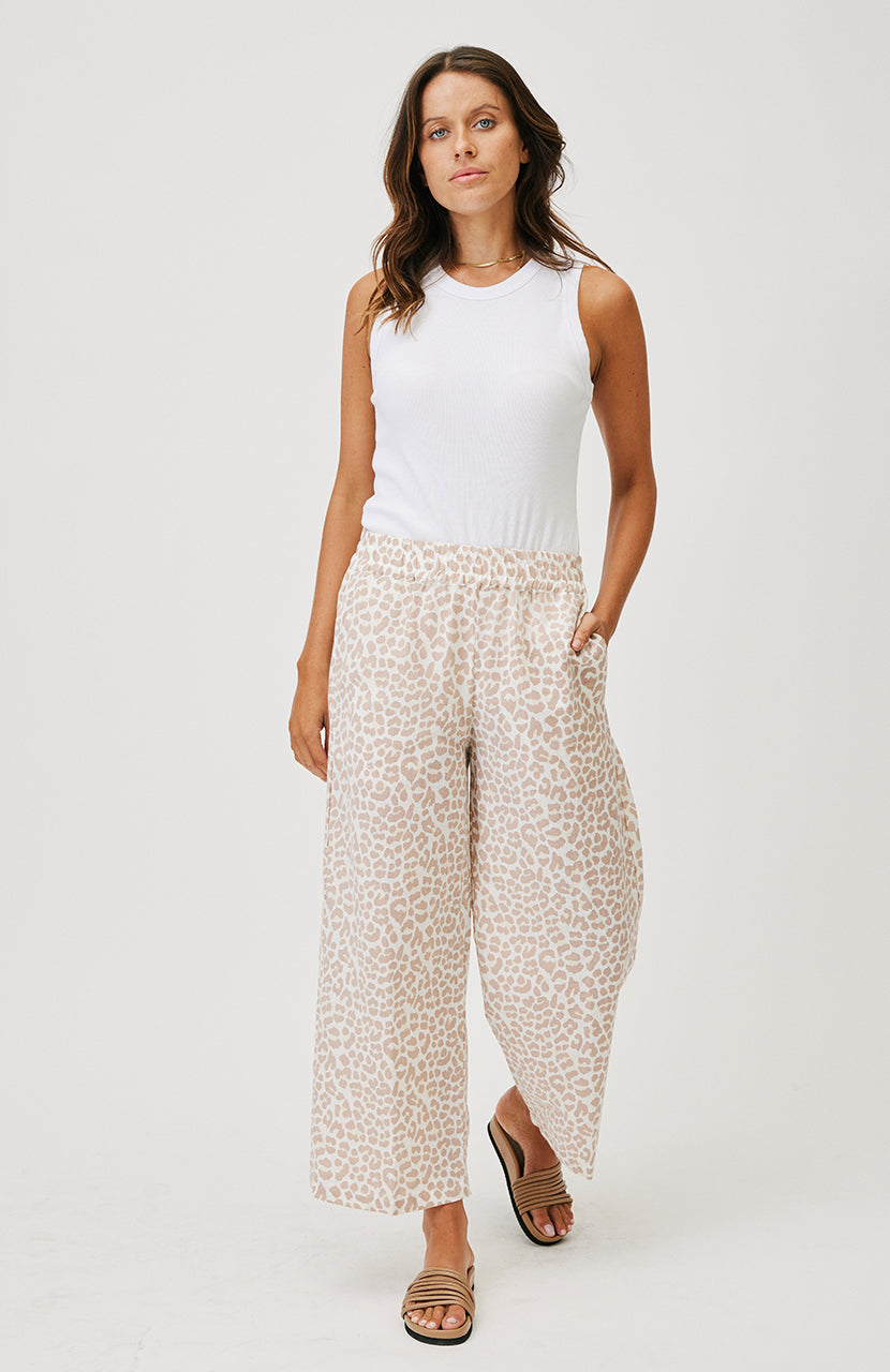 Leah Pant - Nude Leopard