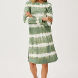 Alexis Long Sleeve Dress - Rosemary Tie Dye