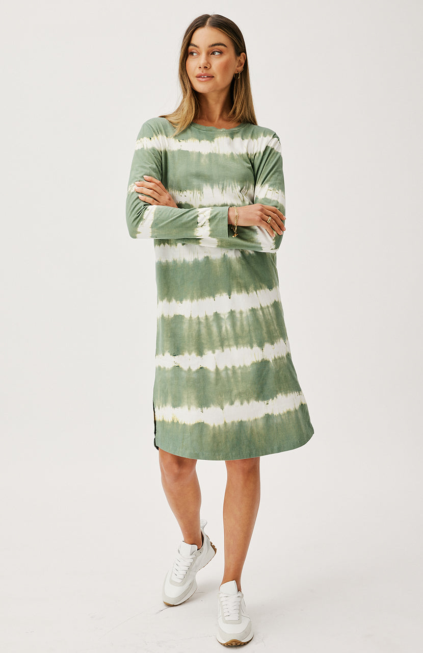 Alexis Long Sleeve Dress - Rosemary Tie Dye