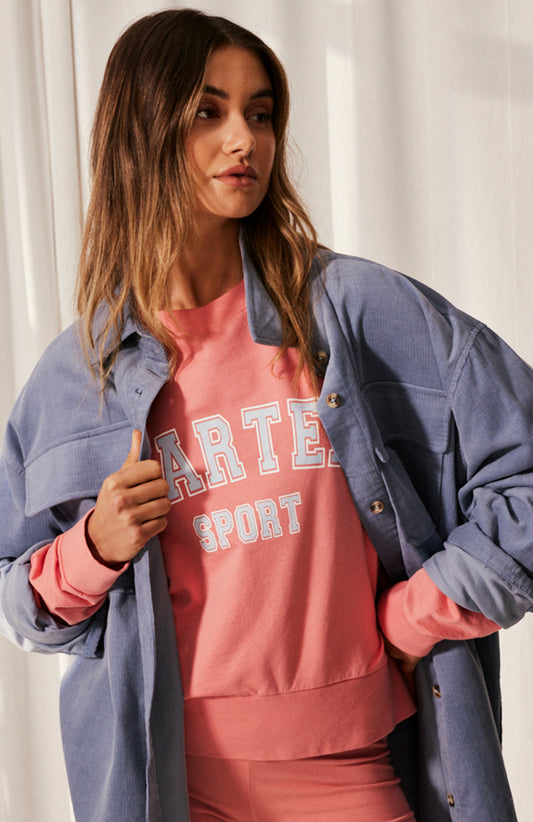 Ivie Sweater - Guava